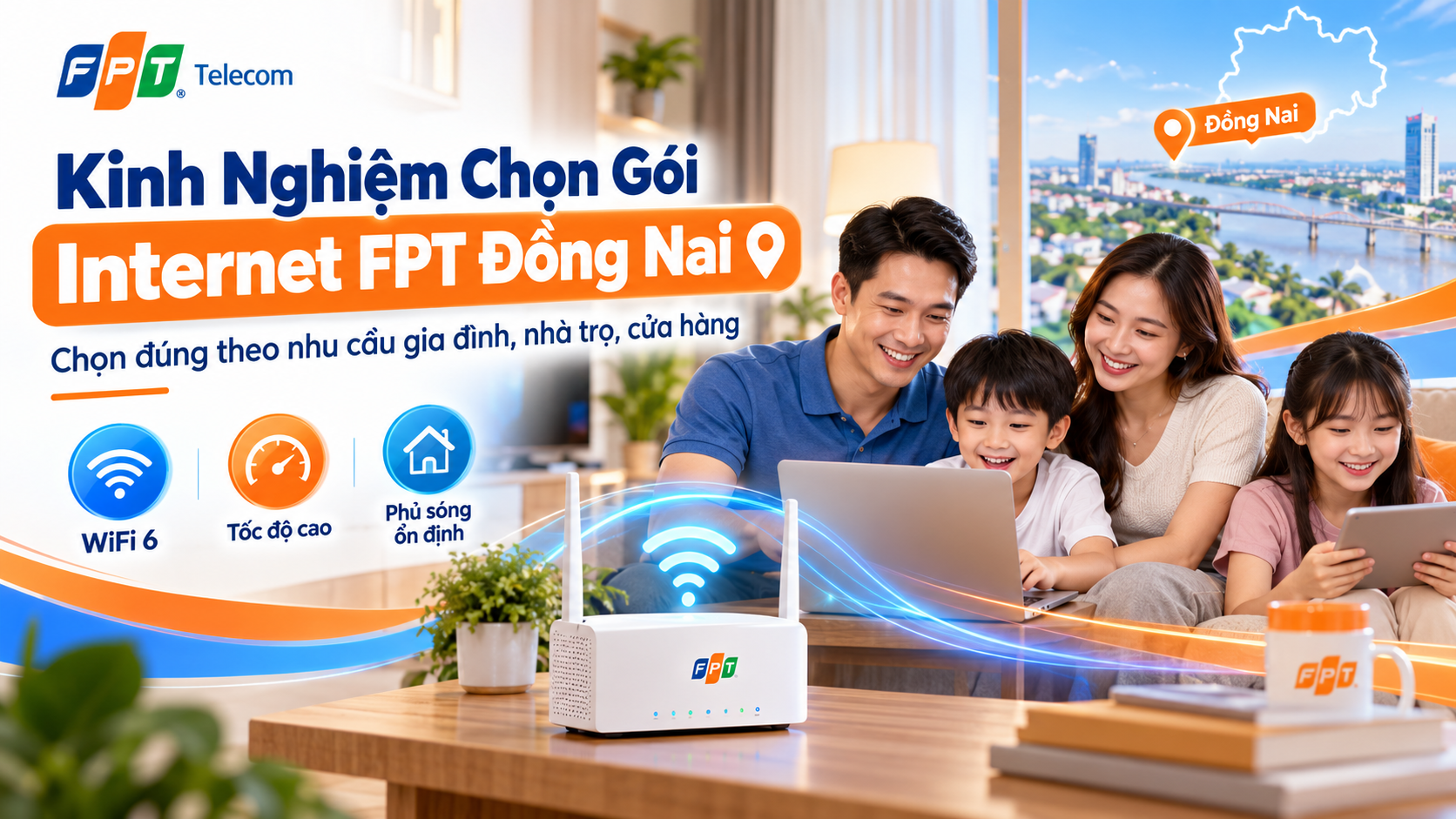 Gói Internet FPT Đồng Nai 2026 – Cách Chọn Gói Phù Hợp