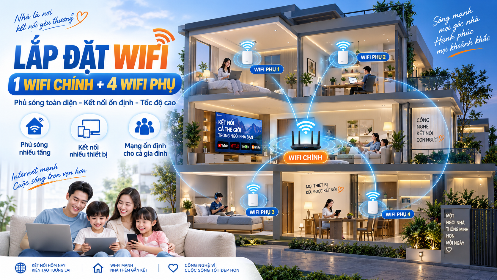 Lắp WiFi Đồng Nai tốc độ cao