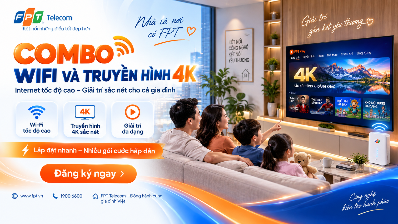 Lắp WiFi Đồng Nai tốc độ cao