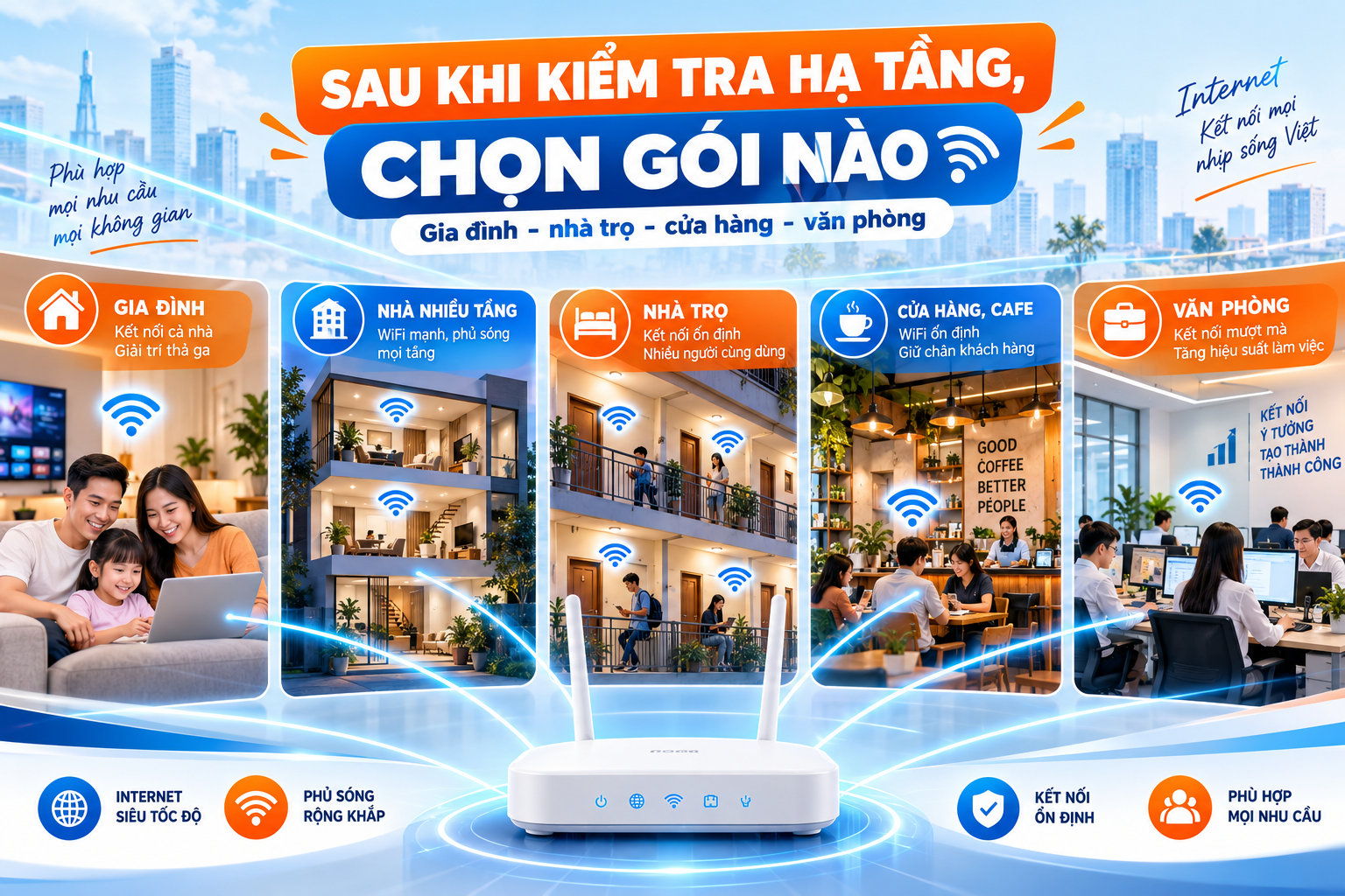 Kiểm tra hạ tầng FPT Đồng Nai và chọn gói Internet phù hợp